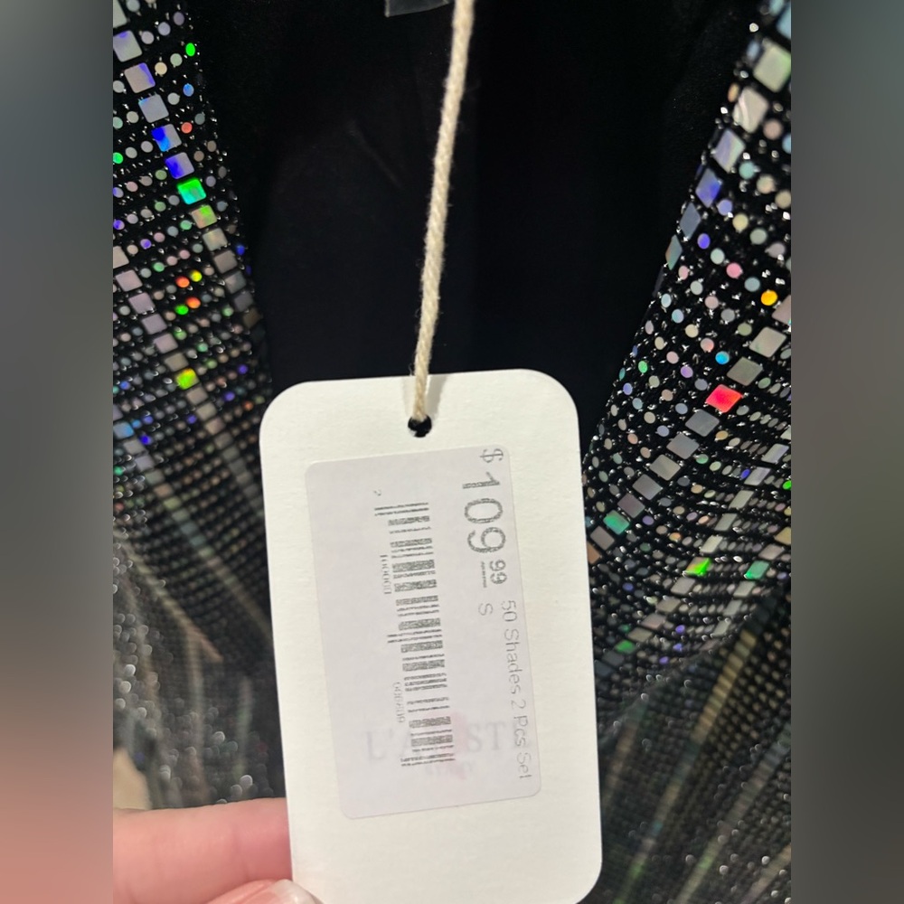 L'ATISTE Multicolor Sequin Blazer - Picture 3 of 4